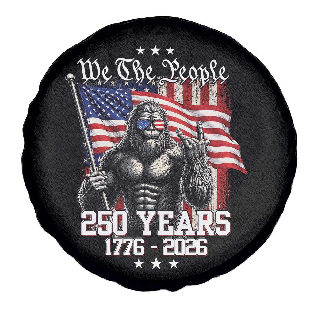 250th Anniversary USA Bigfoot Spare Tire Cover Sasquatch 250 Years Independence TS11 Print Your Wear