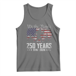 Bigfoot 250 Years American Flag Patriotic 1776 2026 Tank Top