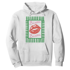 French Bisous Paris Vacation Retro Summer Vibes Hoodie TS11 White Print Your Wear