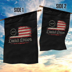 70th Birthday 1956 Limited Edition Garden Flag Gifts for 70 Years Old Vintage American Flag