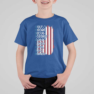 Godfather T Shirt For Kid Phonetic Alphabet Veteran Dad Uncle TS11 Royal Blue Print Your Wear