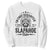 Funny I'm Chief Kickabitch From The Slapahoe Tribe Sweatshirt Native American Racoon TS11 White Print Your Wear