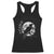 Funny F Caw F Racerback Tank Top Black Crow Moon Gothic Adult Humor TS11 Black Print Your Wear