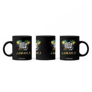 Jamaica One Love Coffee Mug Rasta Reggae Punching Hand Jamaican Flag TS11 Print Your Wear