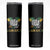 Jamaica One Love Skinny Tumbler Rasta Reggae Punching Hand Jamaican Flag TS11 Black Print Your Wear