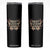 Funny Best Buckin Dad Ever Skinny Tumbler Deer Hunting Father's Day TS11 Black Print Your Wear