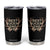 Funny Best Buckin Dad Ever Tumbler Cup Deer Hunting Father's Day TS11 Black Print Your Wear