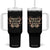 Funny Best Buckin Dad Ever Tumbler With Handle Deer Hunting Father's Day TS11 One Size: 40 oz Black Print Your Wear