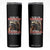 Being An American Is A Choice Being A Native American Is An Honor Skinny Tumbler USA Flag TS11 Black Print Your Wear