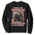 Being An American Is A Choice Being A Native American Is An Honor Sweatshirt USA Flag TS11 Black Print Your Wear