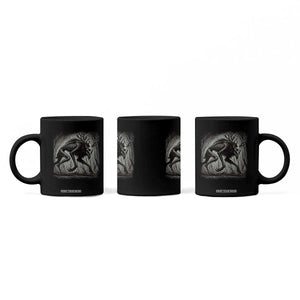 Wendigo Monster Coffee Mug Skinwalker Night Stroll Cryptid Dark Forest TS11 Print Your Wear