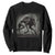 Wendigo Monster Sweatshirt Skinwalker Night Stroll Cryptid Dark Forest TS11 Black Print Your Wear
