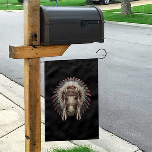 Horse Native American Indigenous Heritage War Bonnet Garden Flag TS11 Print Your Wear