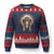 Horse Native American Indigenous Heritage War Bonnet Ugly Christmas Sweater - Print Your Wear