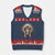 Horse Native American Indigenous Heritage War Bonnet V-Neck Knit Sweater Vest - Print Your Wear