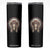Horse Native American Indigenous Heritage War Bonnet Skinny Tumbler TS11 Black Print Your Wear