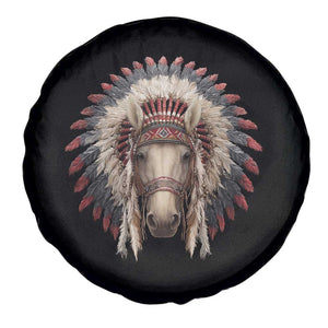 Horse Native American Indigenous Heritage War Bonnet Spare Tire Cover TS11 Print Your Wear