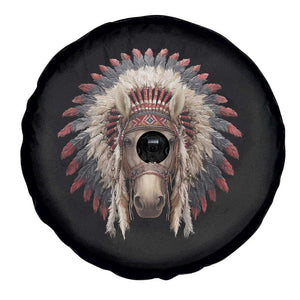 Horse Native American Indigenous Heritage War Bonnet Spare Tire Cover TS11 Print Your Wear