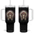 Horse Native American Indigenous Heritage War Bonnet Tumbler With Handle TS11 One Size: 40 oz Black Print Your Wear