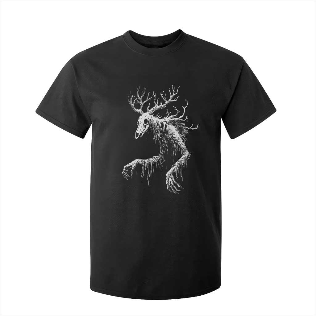Wendigo Monster Skinwalker Mythical Cryptid T Shirt For Kid TS11 Black Print Your Wear