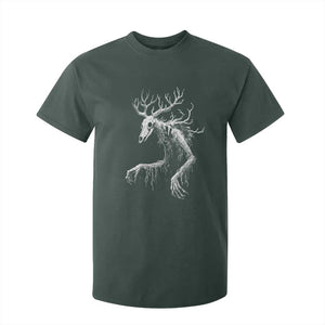 Wendigo Monster Skinwalker Mythical Cryptid T Shirt For Kid TS11 Dark Forest Green Print Your Wear