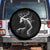 Wendigo Monster Skinwalker Mythical Cryptid Spare Tire Cover TS11 No hole Black Print Your Wear