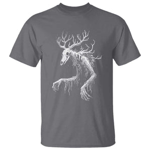 Wendigo Monster Skinwalker Mythical Cryptid T Shirt TS11 Charcoal Print Your Wear