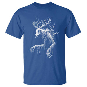 Wendigo Monster Skinwalker Mythical Cryptid T Shirt TS11 Royal Blue Print Your Wear