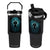 Wendigo Monster Skinwalker Mythical Cryptid Dark Forest Flip Straw Tumbler TS11 One Size: 30 oz Black Print Your Wear