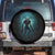 Wendigo Monster Skinwalker Mythical Cryptid Dark Forest Spare Tire Cover TS11 No hole Black Print Your Wear