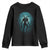 Wendigo Monster Skinwalker Mythical Cryptid Dark Forest Youth Sweatshirt TS11 Black Print Your Wear
