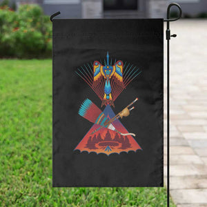 Native American Indigenous Heritage Peyote Water Bird Garden Flag TS11 Print Your Wear
