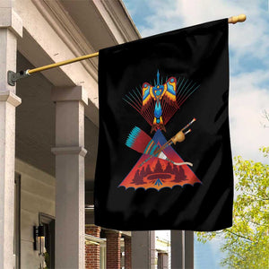 Native American Indigenous Heritage Peyote Water Bird Garden Flag TS11 Print Your Wear