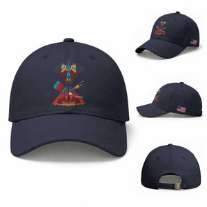 Native American Indigenous Heritage Peyote Water Bird Baseball Cap