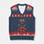 Native American Indigenous Heritage Peyote Water Bird V-Neck Knit Sweater Vest - Print Your Wear
