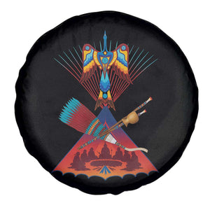 Native American Indigenous Heritage Peyote Water Bird Spare Tire Cover TS11 Print Your Wear