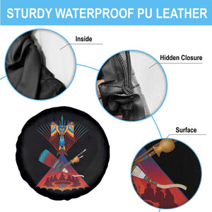 Native American Indigenous Heritage Peyote Water Bird Spare Tire Cover TS11 Print Your Wear