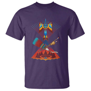 Native American Indigenous Heritage Peyote Water Bird T Shirt TS11 Purple Print Your Wear