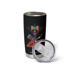 Native American Indigenous Heritage Peyote Water Bird Tumbler Cup TS11 Print Your Wear