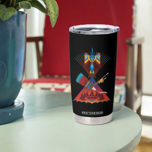 Native American Indigenous Heritage Peyote Water Bird Tumbler Cup TS11 Print Your Wear
