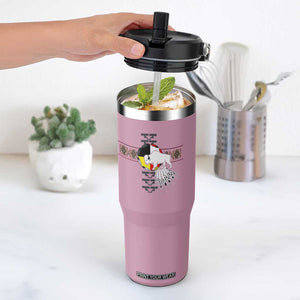 Native American White Buffalo Flip Straw Tumbler Seven Sacred Grandfather Teachings TS11 One Size: 30 oz Light Pink Print Your Wear