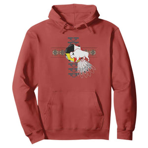 Native American White Buffalo Hoodie Seven Sacred Grandfather Teachings TS11 Red Print Your Wear