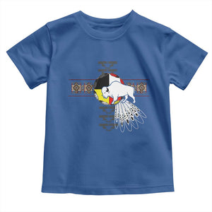 Native American White Buffalo Toddler T Shirt Seven Sacred Grandfather Teachings TS11 Royal Blue Print Your Wear