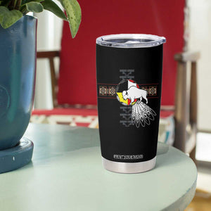 Native American White Buffalo Tumbler Cup Seven Sacred Grandfather Teachings TS11 Print Your Wear