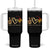 Peace Love Native Blood Tumbler With Handle Native American Feathers TS11 One Size: 40 oz Black Print Your Wear