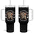 Native American Respect Nature Tumbler With Handle Indigenous Indian War Bonnet Tomahawks TS11 One Size: 40 oz Black Print Your Wear