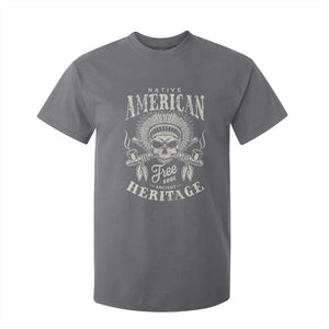 Native American Free Soul Ancient Heritage T Shirt For Kid Vintage Indian American Chief TS11 Charcoal Print Your Wear