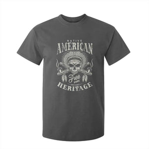 Native American Free Soul Ancient Heritage T Shirt For Kid Vintage Indian American Chief TS11 Dark Heather Print Your Wear