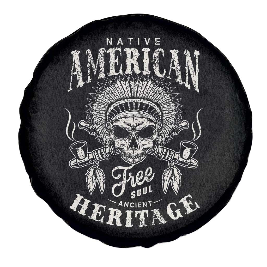 Native American Free Soul Ancient Heritage Spare Tire Cover Vintage Indian American Chief TS11 Print Your Wear