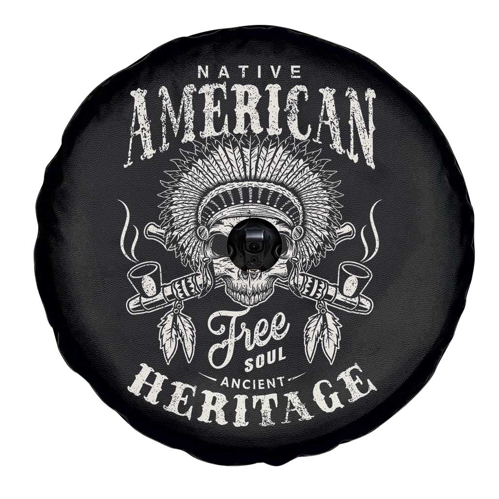 Native American Free Soul Ancient Heritage Spare Tire Cover Vintage Indian American Chief TS11 Print Your Wear